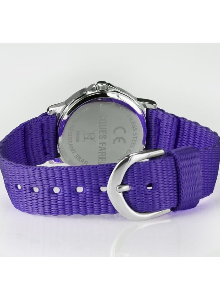 JACQUES FAREL Quarzuhr KCF 089 in Silber günstig kaufen onesize