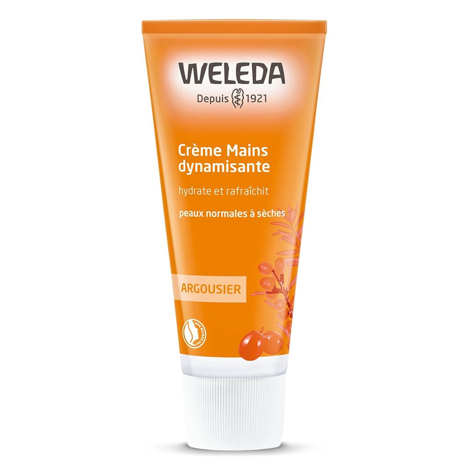 Weleda Argousier Crème Mains Dynamisante - Peaux Normales à Sèches - 50 ml