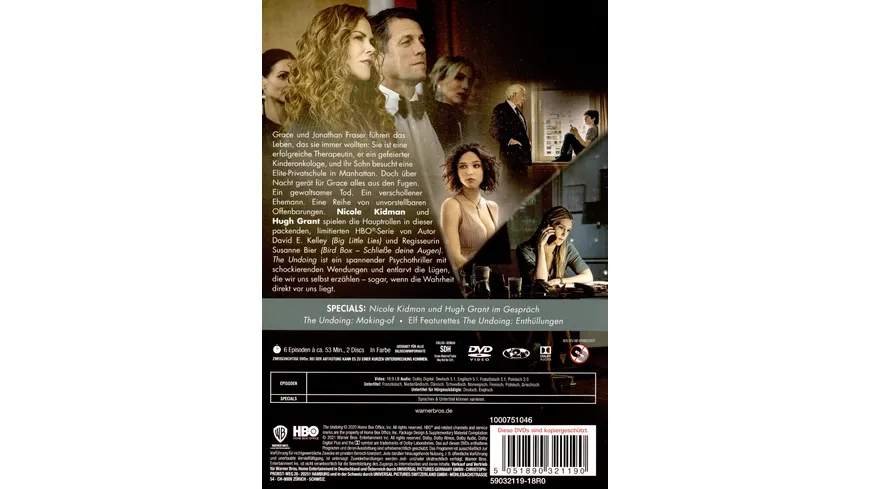 The Undoing: Staffel 1  [2 DVDs]
