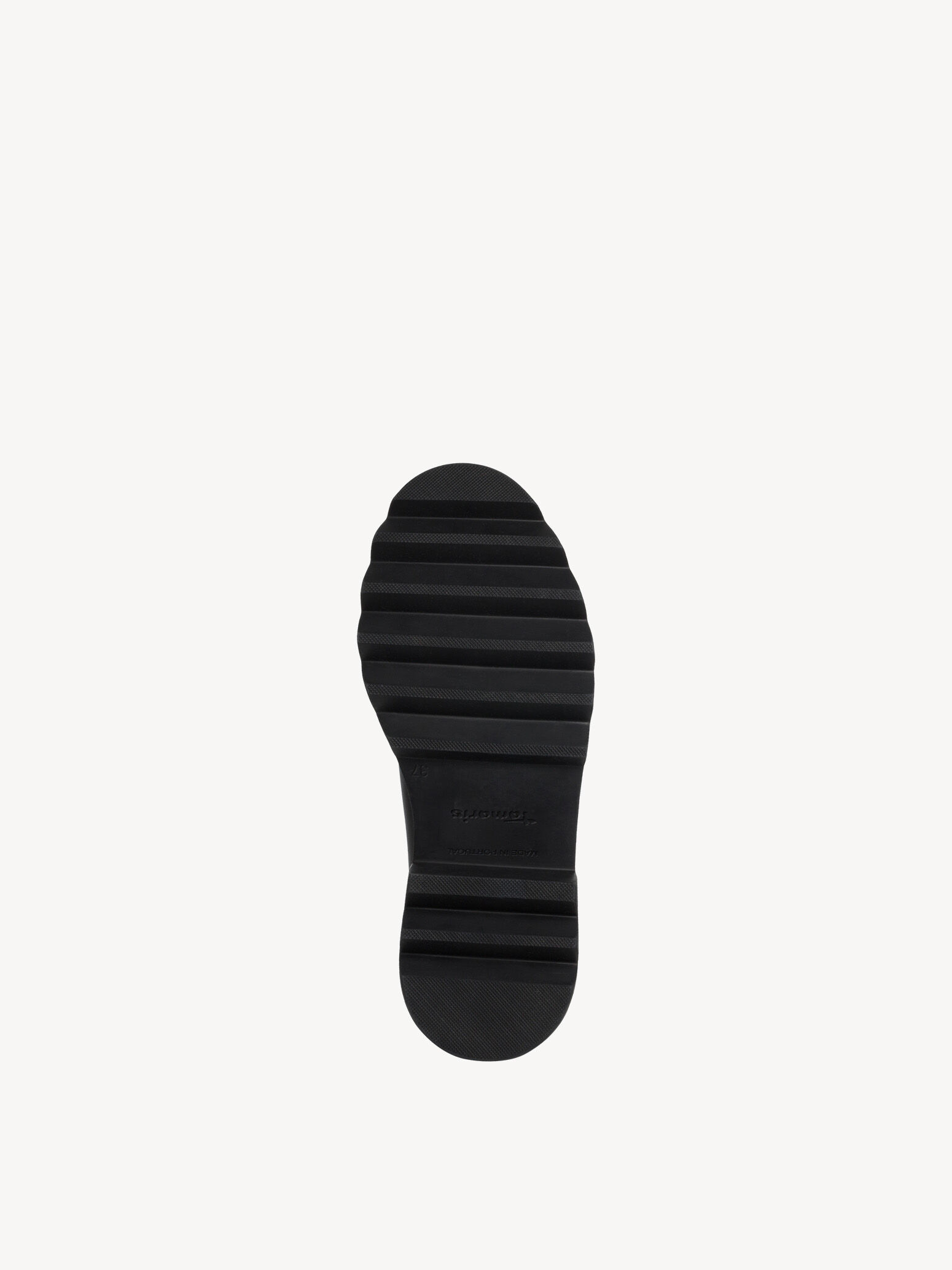 Bottine Chelsea en cuir - noir