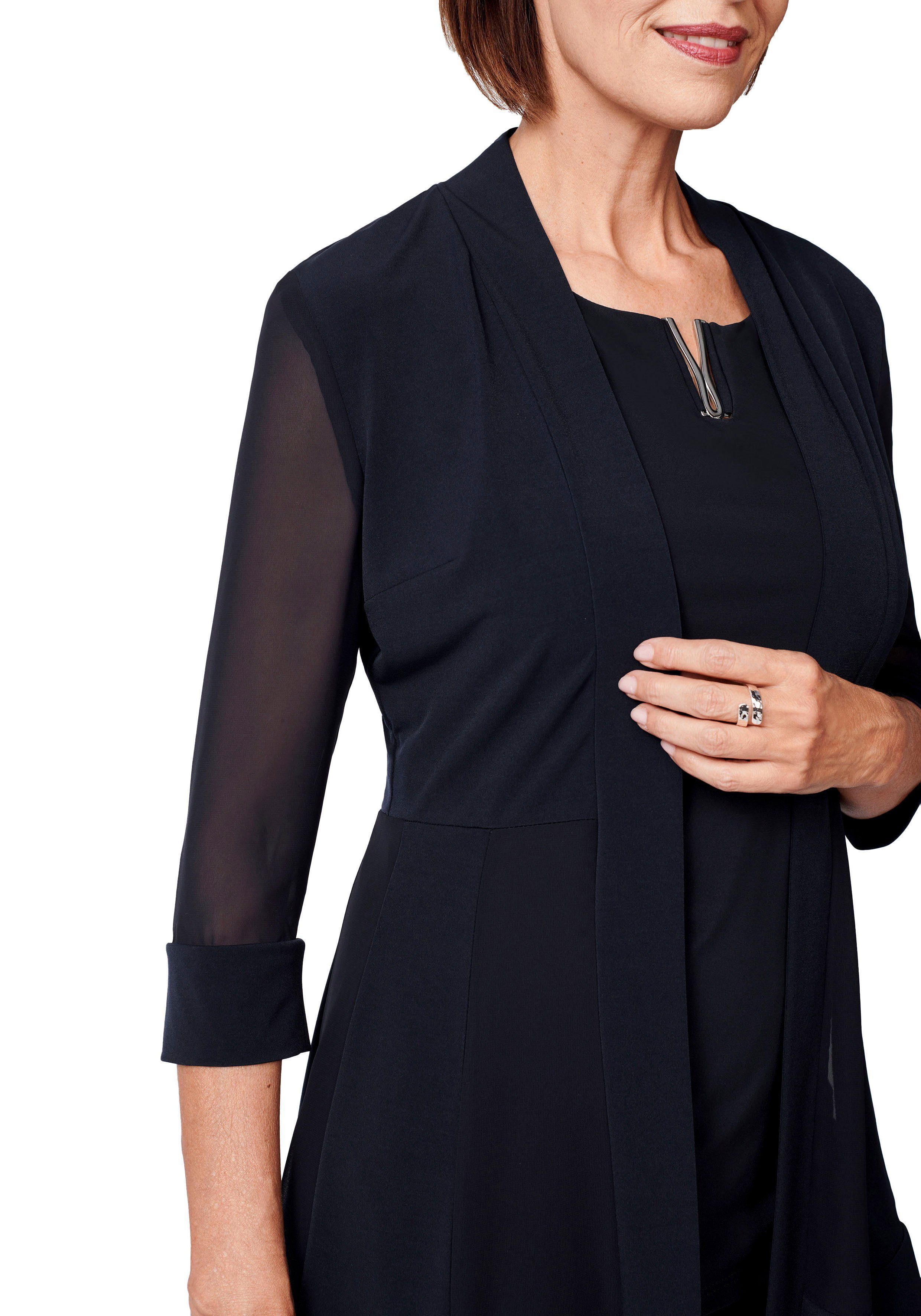HERMANN LANGE Collection Longblazer Liliana aus Jersey und Chiffon