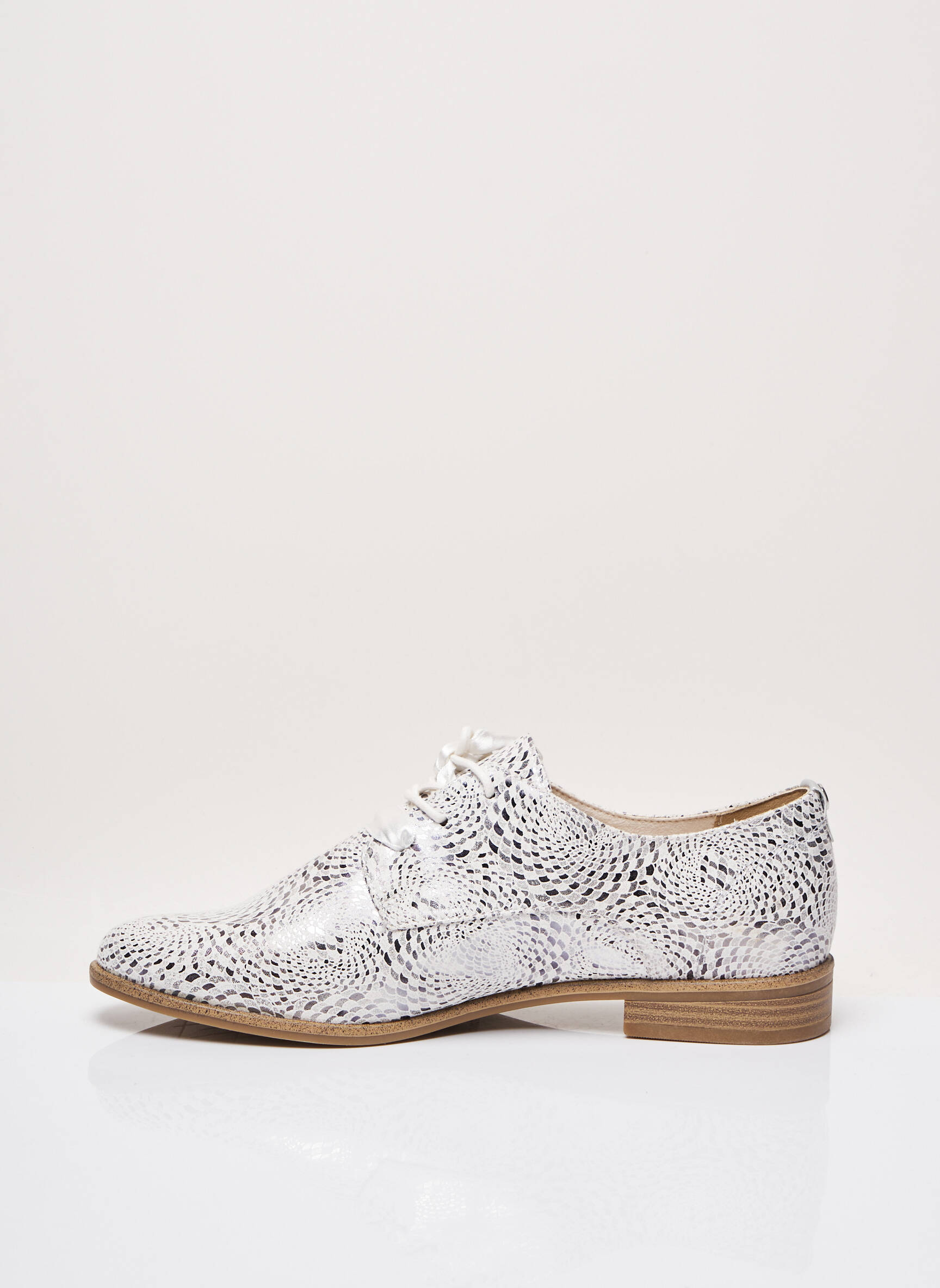 Tamaris Derby Femme couleur blanc