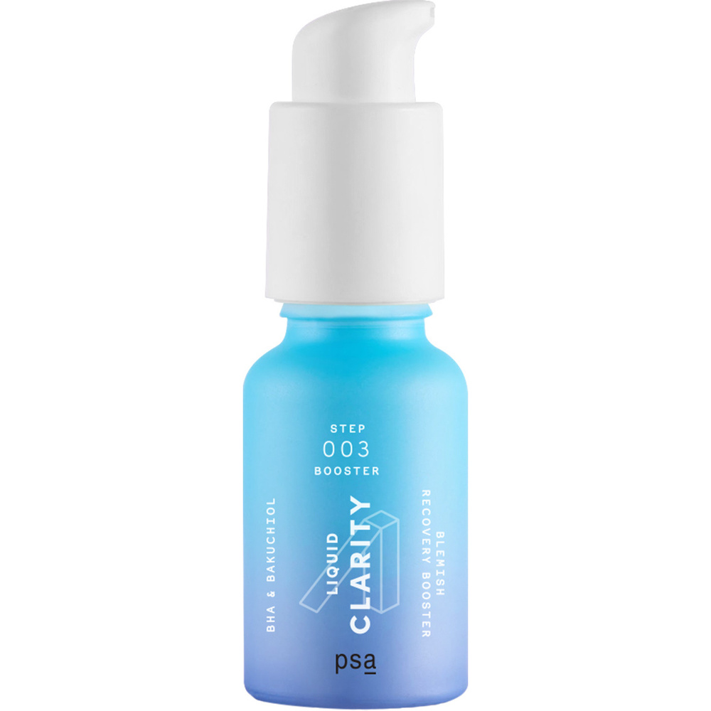 PSA Skin Liquid Clarity BHA & Bakuchiol Blemish Recovery Booster Fluide visage