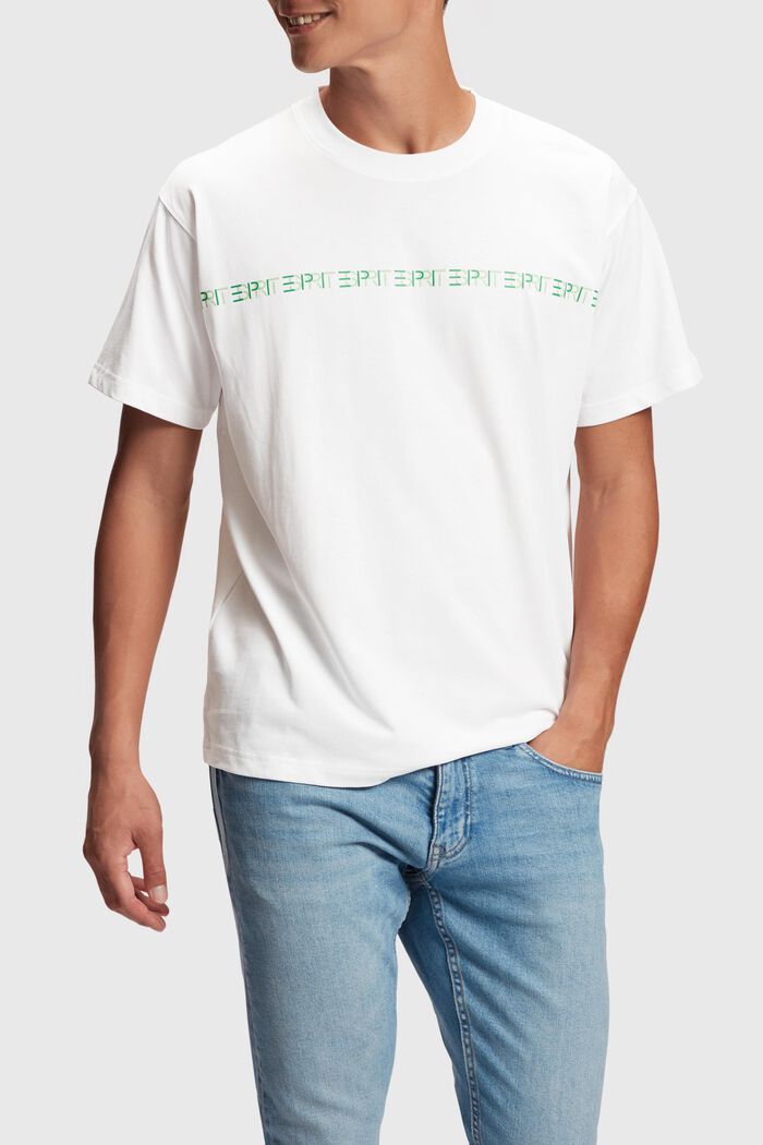 Yagi Archive T-Shirt mit Logo und Rundhalsausschnitt