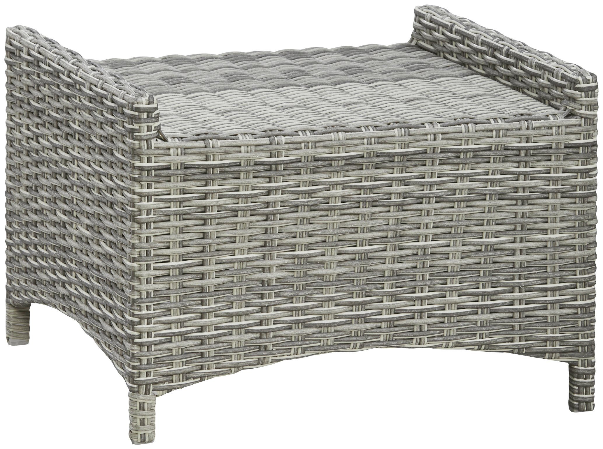 KONIFERA Garten-Essgruppe Monaco, (17-tlg), 6 Sessel, 2 Hocker, Tisch, Polyrattan