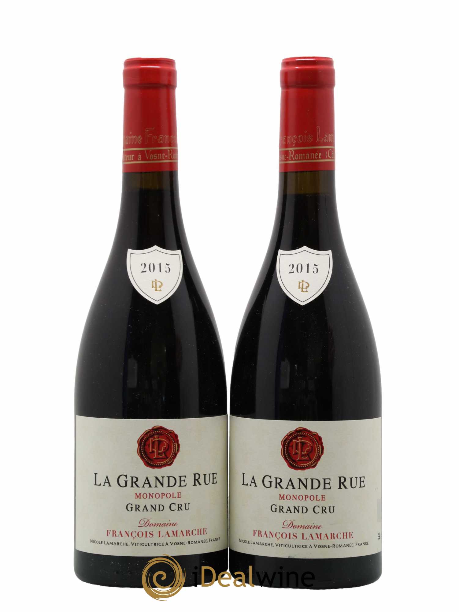 La Grande Rue Grand Cru Lamarche (Domaine)  2015 - Lot de 2 Bouteilles