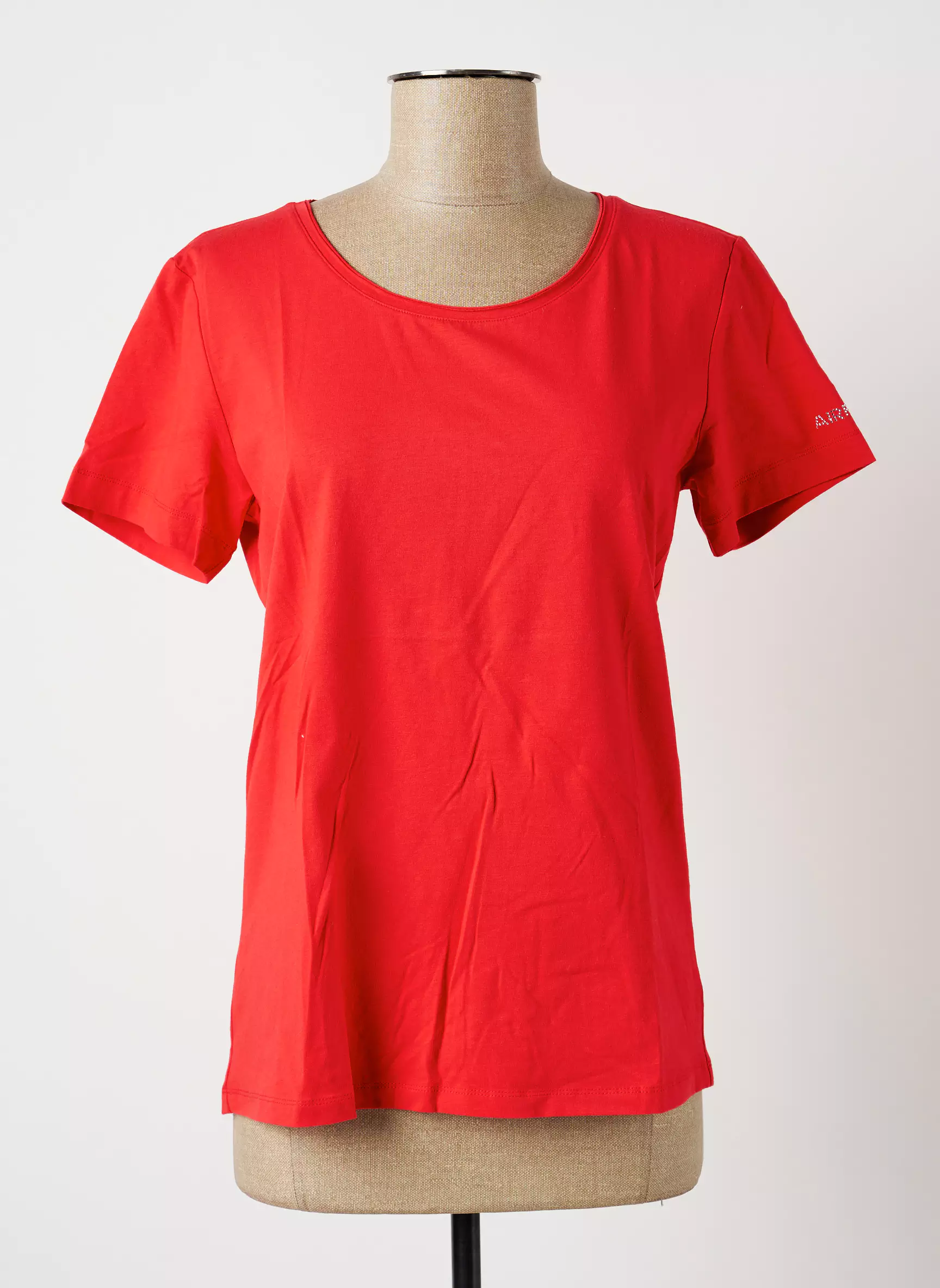 Airfield Tshirts Femme couleur rouge