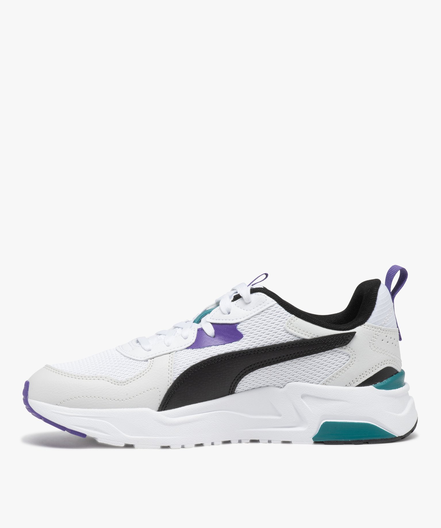 Baskets homme multicolores en mesh style running - Puma blanc | GEMO