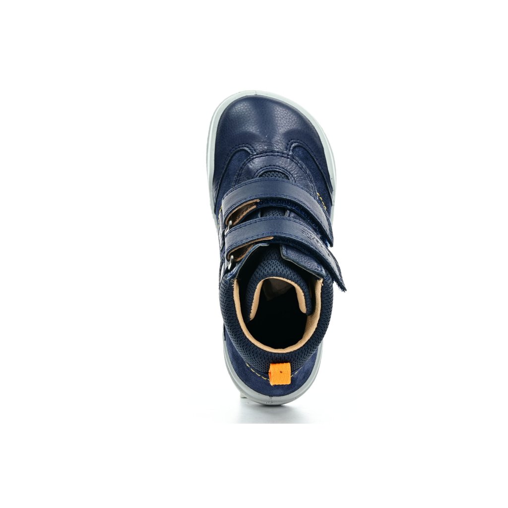 Superfit Superfree Nappa Blau/Hellblau Barfußstiefeletten