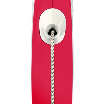 flexi New Comfort Seil-Leine rot, 8 m
