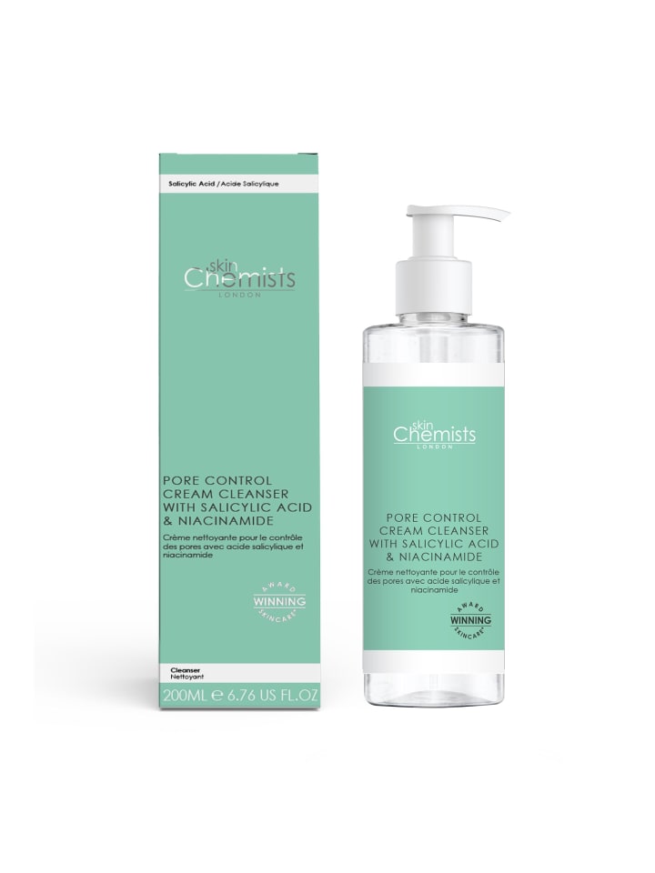 Skinchemists Porenkontrolle Salicylsäure und Niacinamid Schäumender Reiniger 200ml günstig kaufen onesize