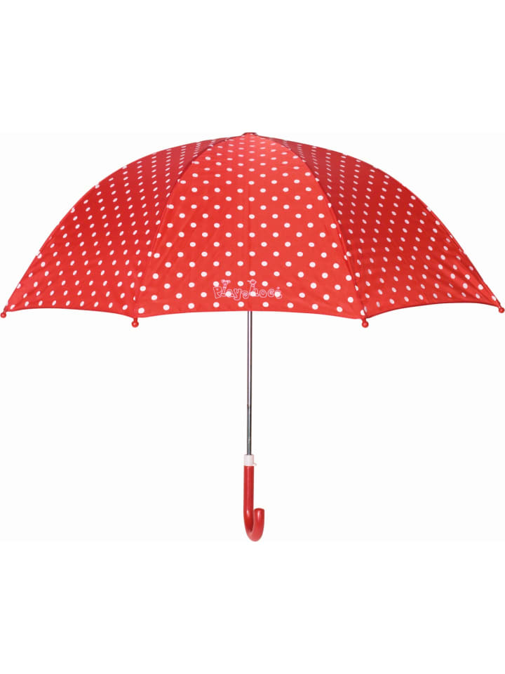 Playshoes Regenschirm Punkte in Rot günstig kaufen onesize