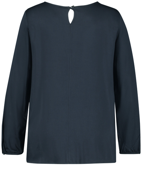 Elegante Bluse mit Raff-Detail