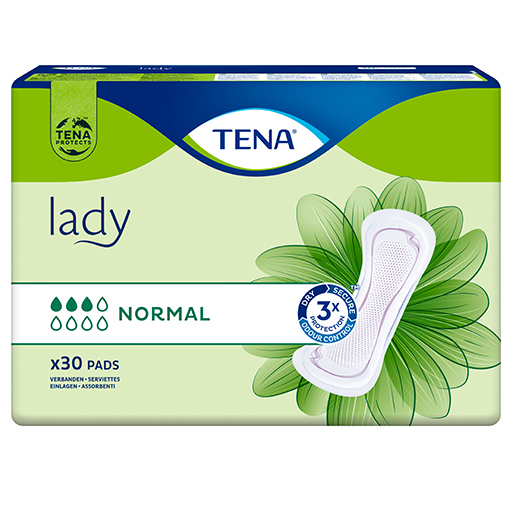 TENA LADY normal Inkontinenz Einlagen  30 St