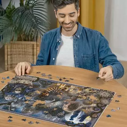 Puzzle 1000 Teile - Wednesday: Best of Season 1
