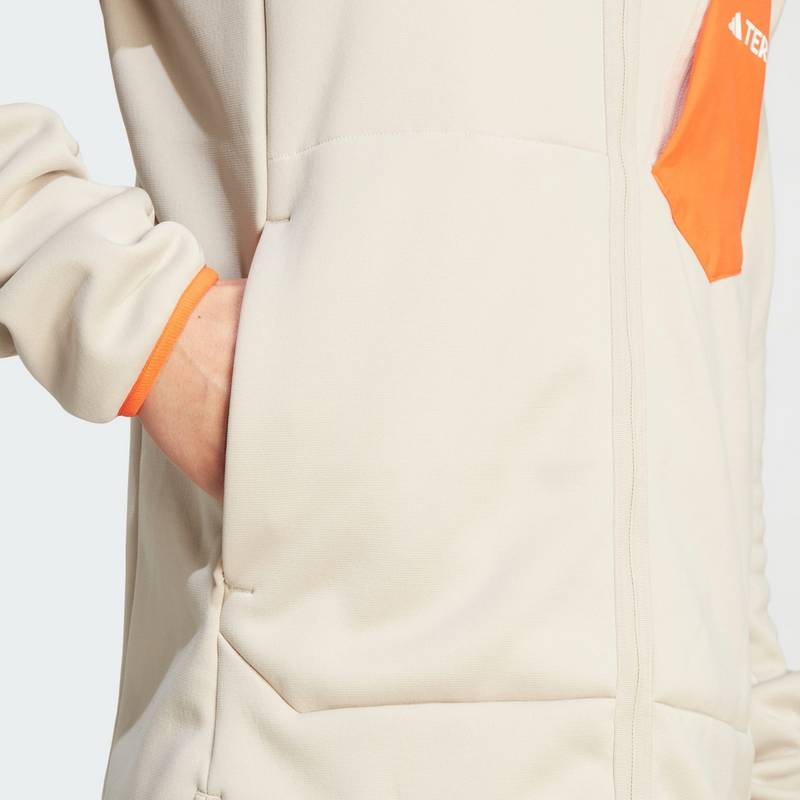 adidas TERREX Xperior Medium Hooded Fleecejacke Fleecejacke Herren