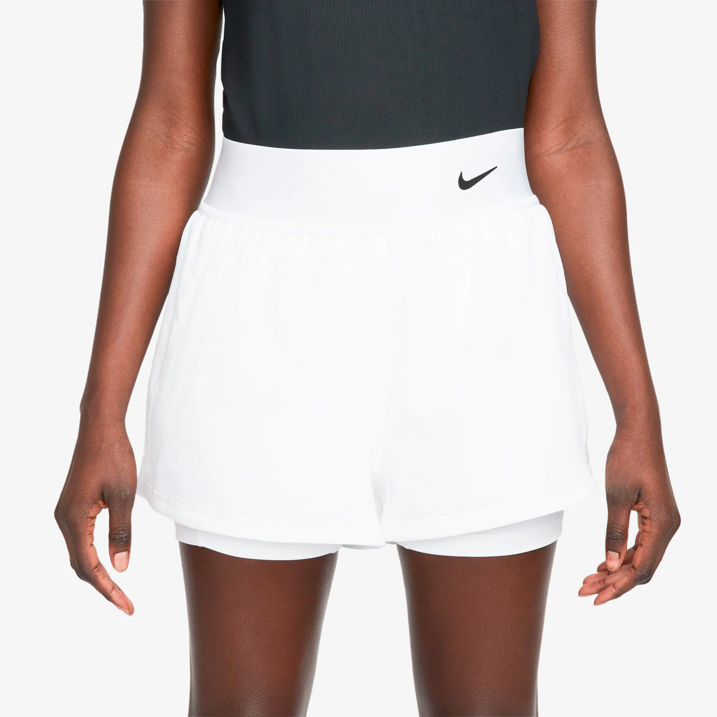 Dri-Fit Advantage Court Shorts Damen - Weiß