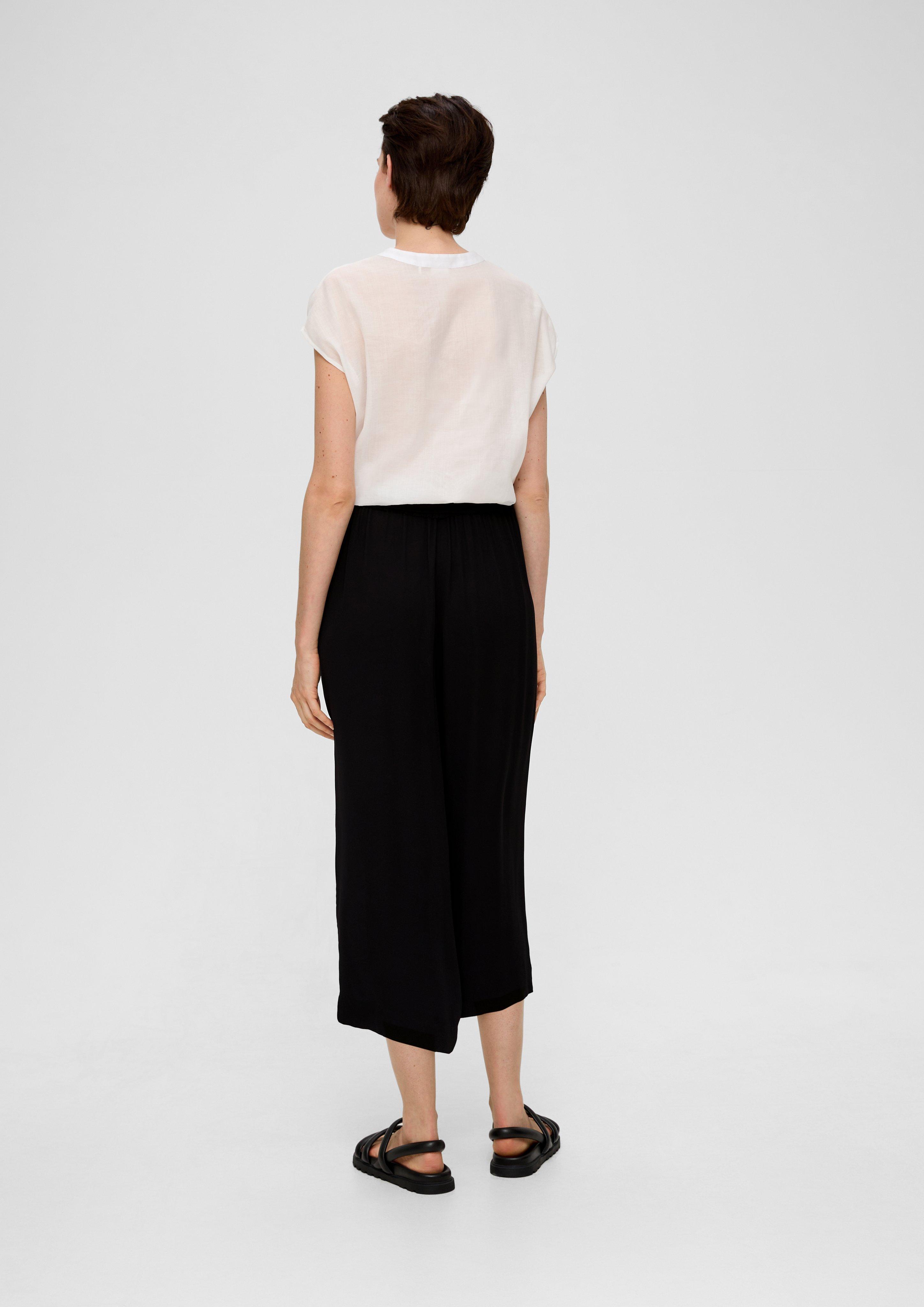 Wide Leg: Culotte aus reiner Viskose  2137643-9999