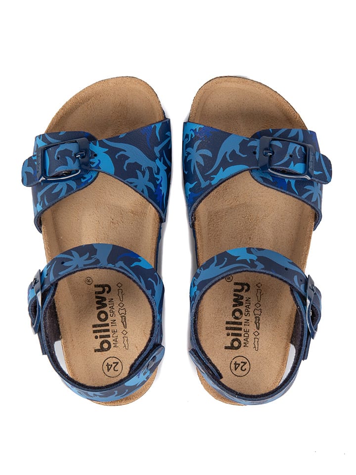 billowy Sandalen in Blau günstig kaufen