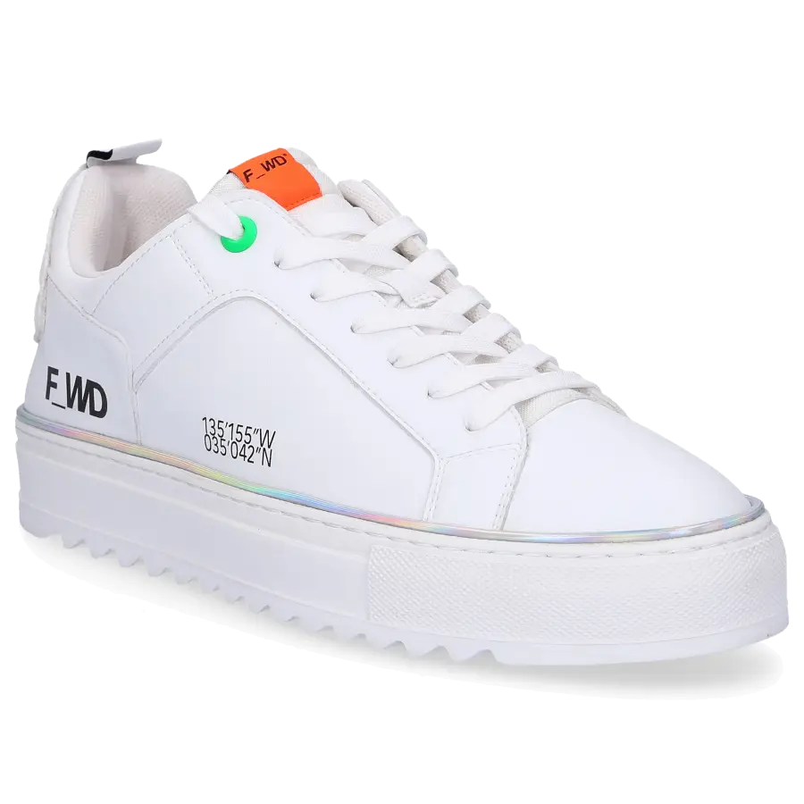 F_WD - Sneaker low XP1_SHEM X Eco Econappa Logo weiß - weiß