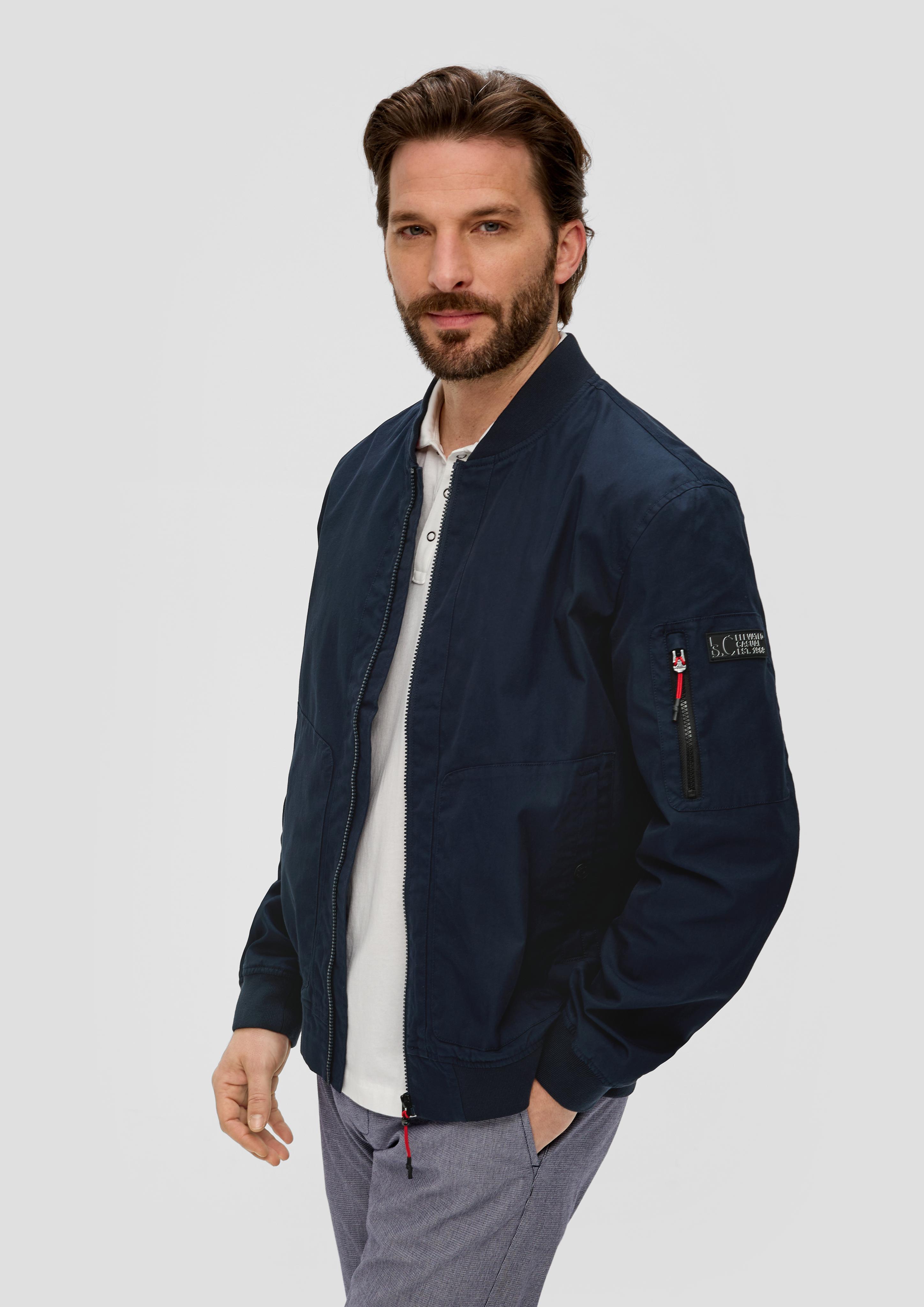 Bomberjacke mit aufgesetzten Taschen  2149036-5978