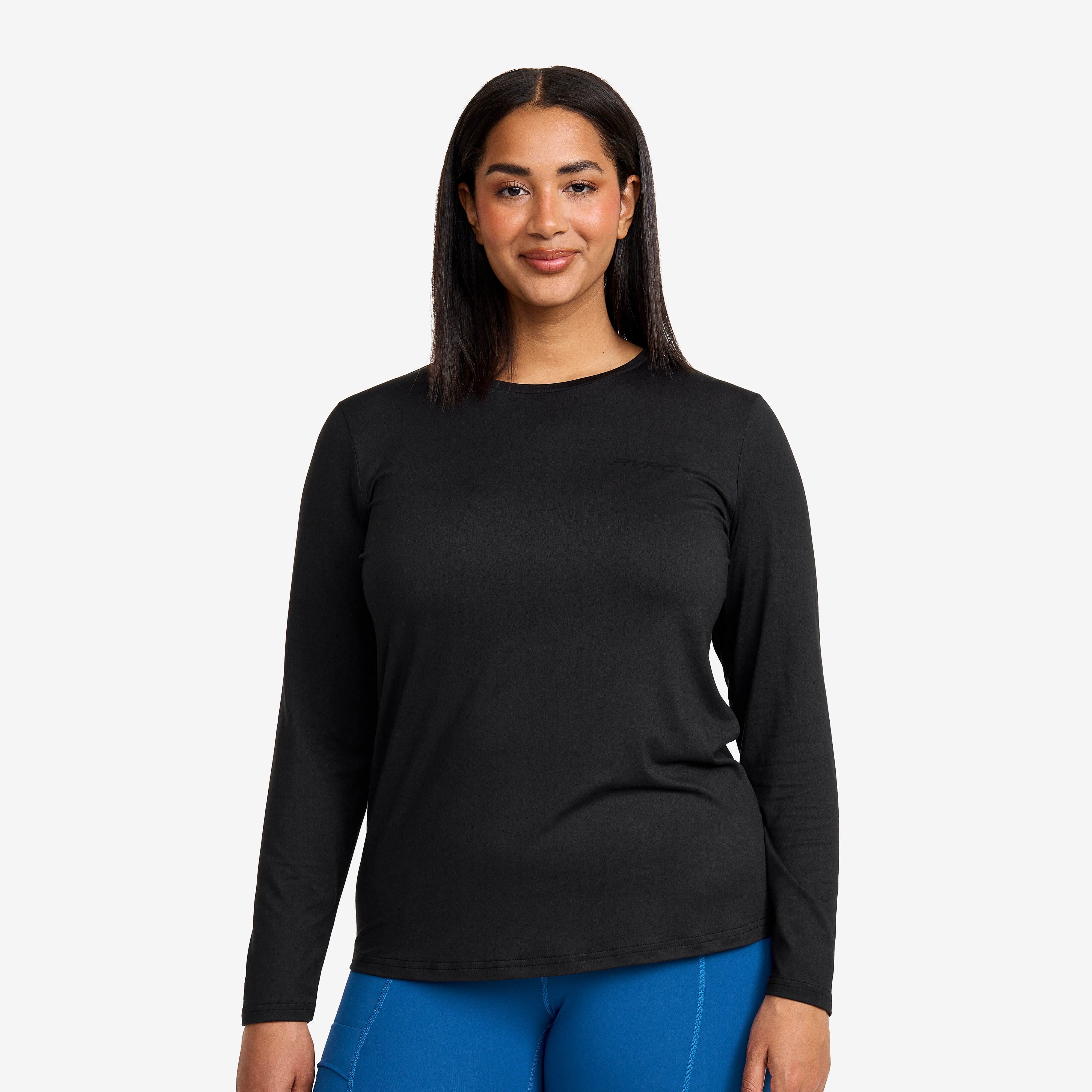 Vagabond Long Sleeve Tee Femme Black
