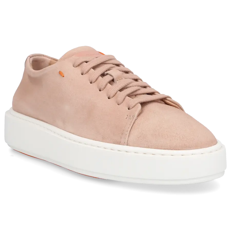 Santoni - Sneaker low 60994 Veloursleder - pink