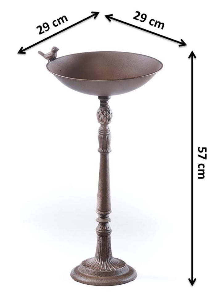kobolo Gartendekoration BIRD in Braun günstig kaufen onesize