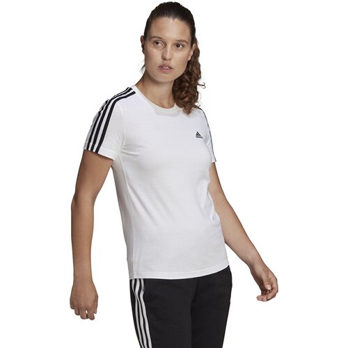 DAMEN SHIRT LOUNGEWEAR ESSENTIALS SLIM 3-STREIFEN
