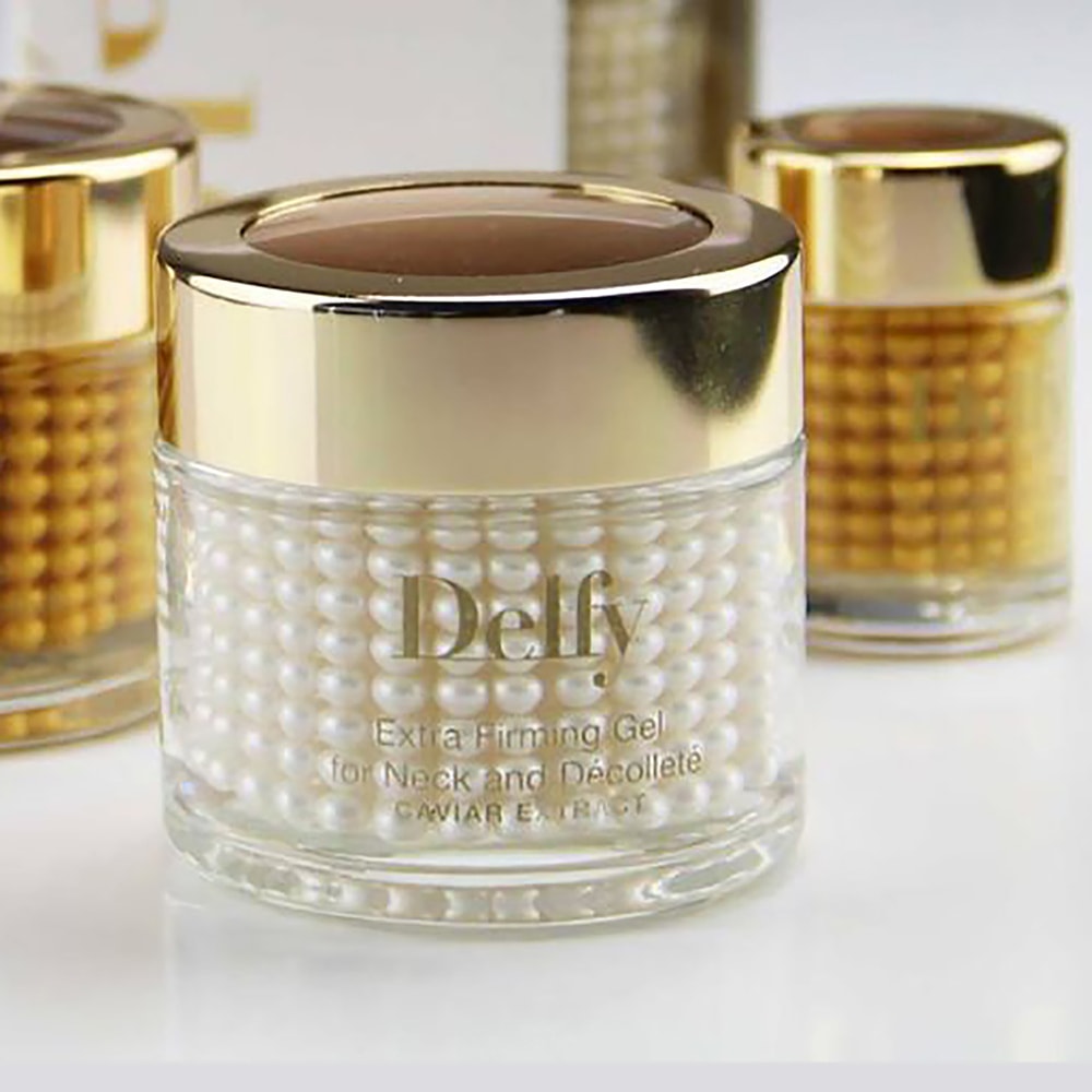 delfy Extra Firming Gel for Neck and Decollete Avec extrait de caviar