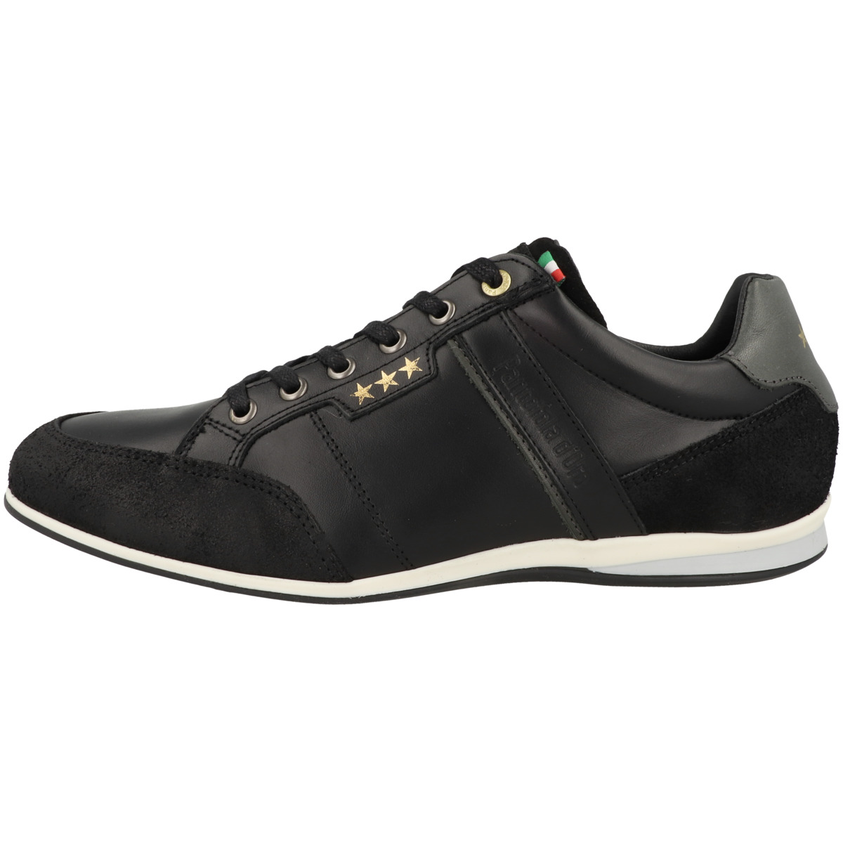 Pantofola d Oro Roma Uomo Low Sneaker Low schwarz