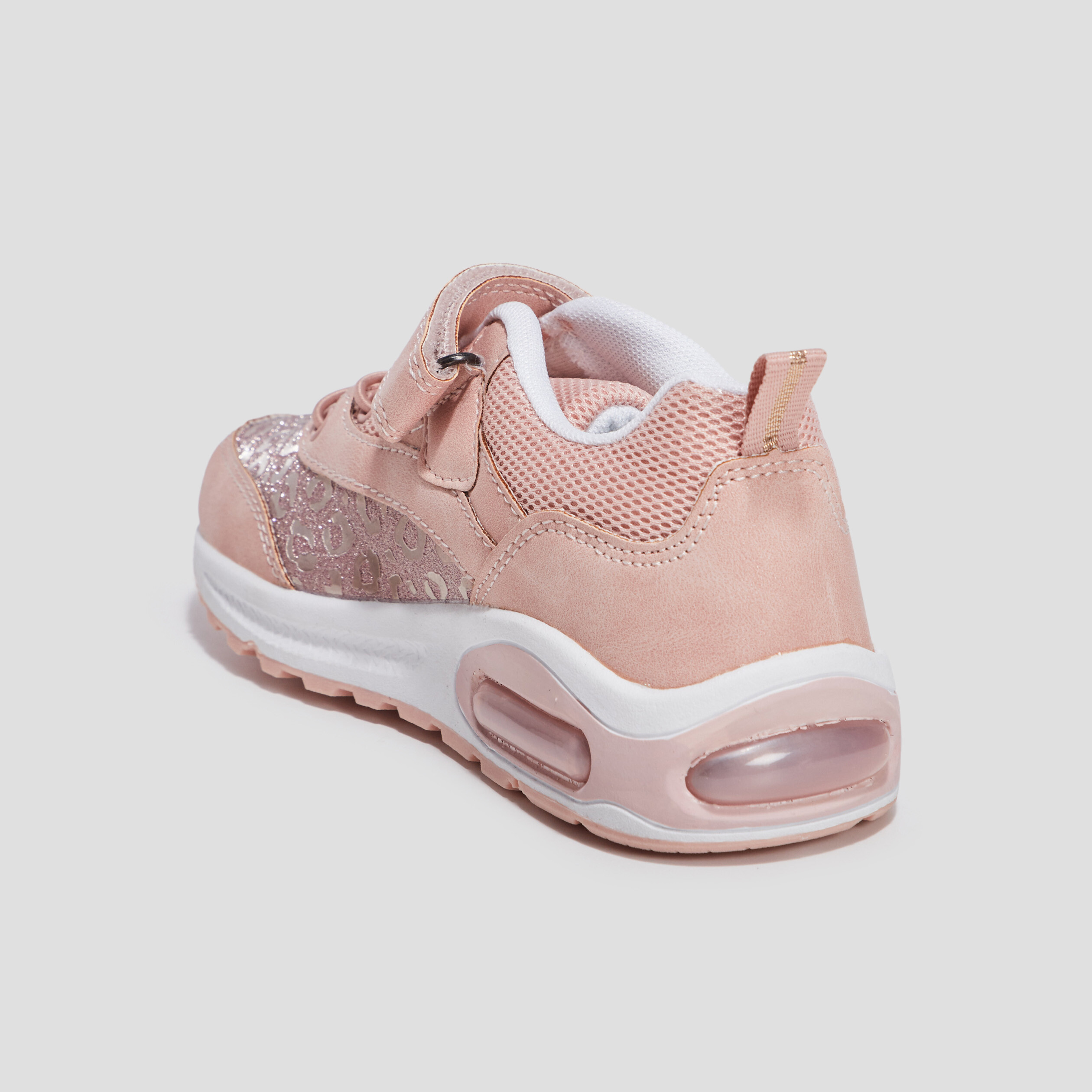 Runnings à lacets Creeks rose champagne fille | La Halle