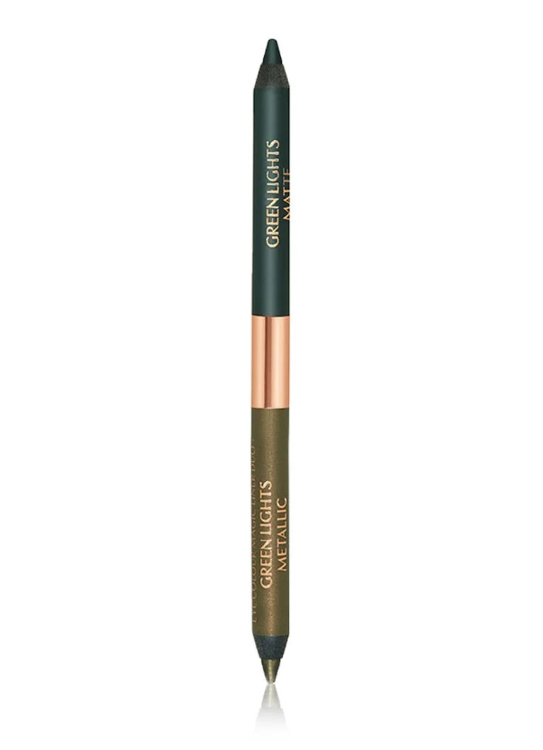 Charlotte Tilbury Eye Color Magic -kaksipäinen silmänrajauskynä Green Lights - Rajoitetun erän vedenkestävä rajauskynä