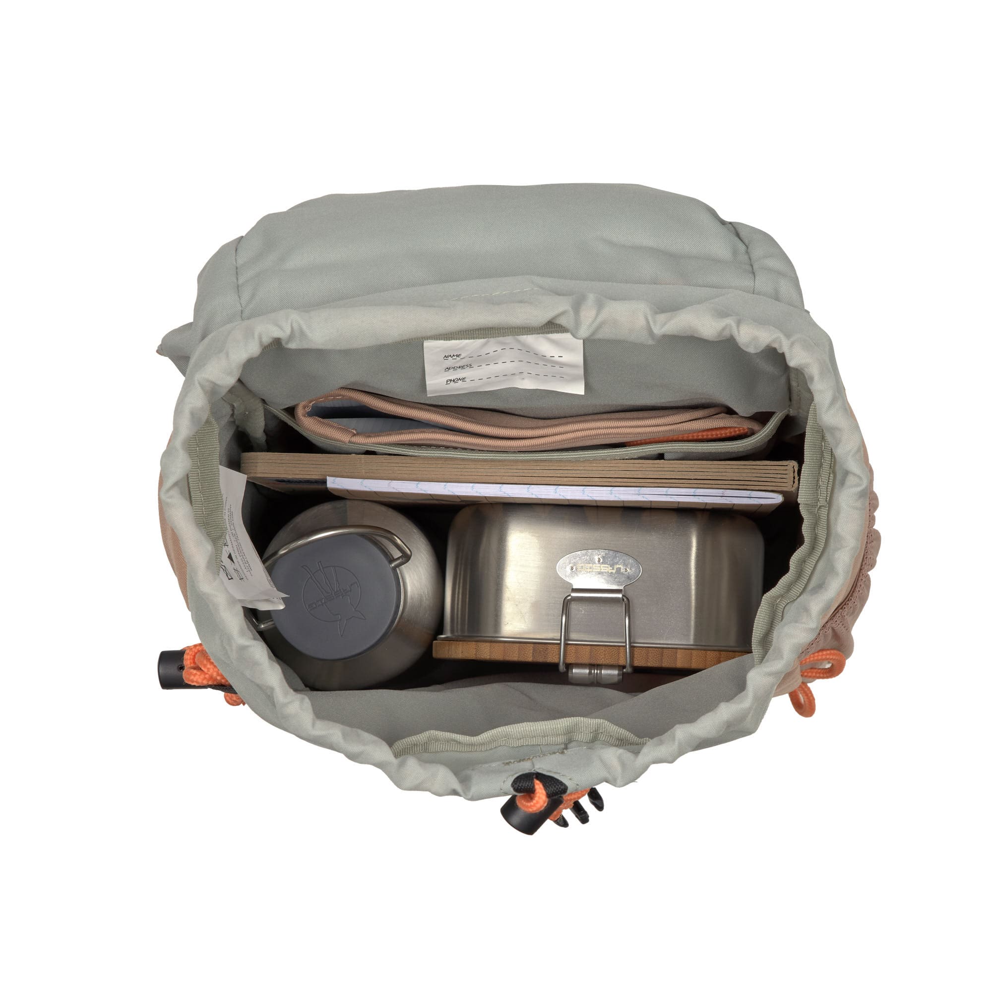 Wanderrucksack Kinder 14L - Nature, Braun