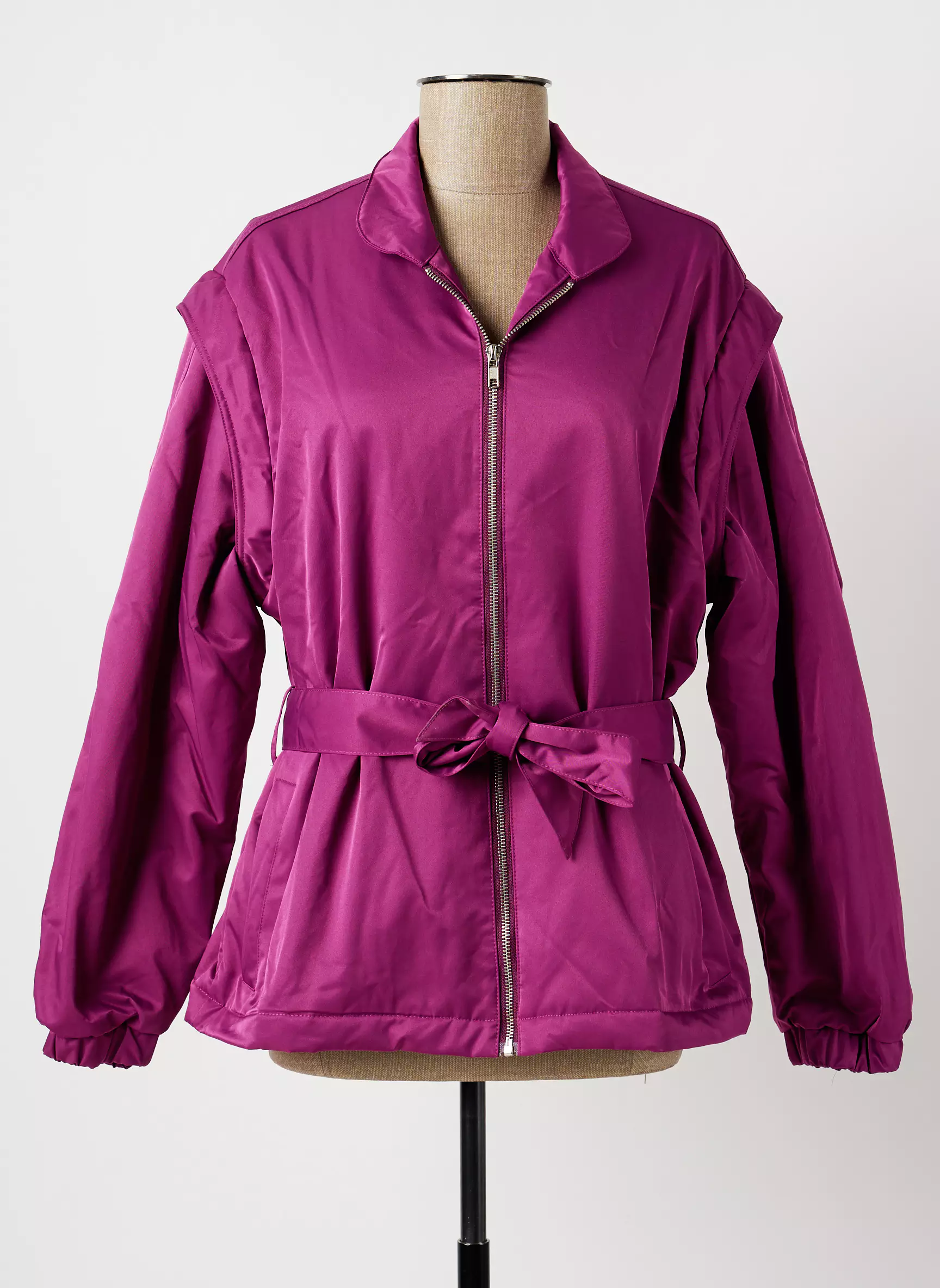 Feelhoo Vestecasual Femme couleur rose