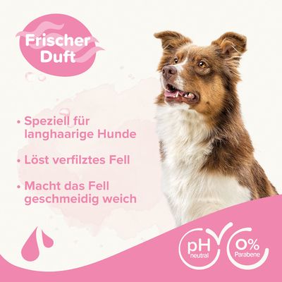 beaphar Hunde Shampoo zur Entfilzung