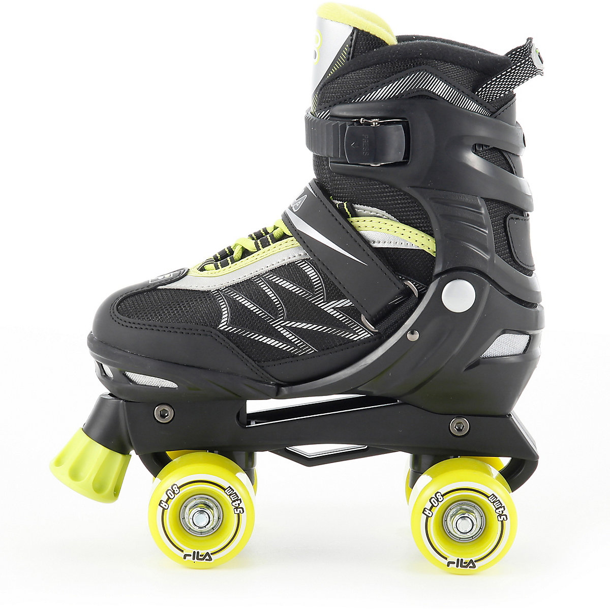 Rollschuhe Joy black/lime Größe L (39-42)