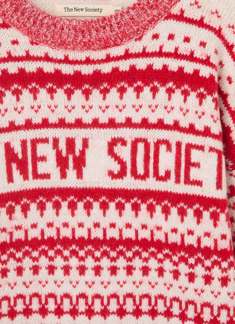 Fino pleteni džemper New Society Moritz od mješavine vune