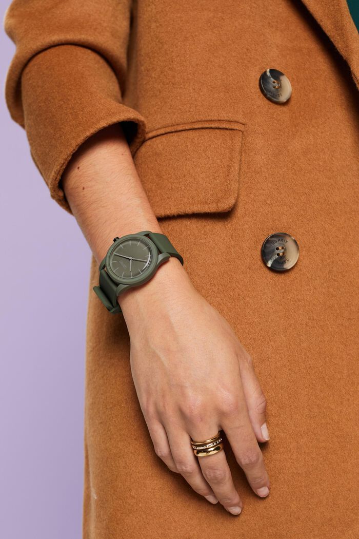 Uhr mit Gummiarmband