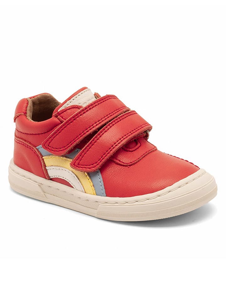 bisgaard Leder-Sneakers in Rot günstig kaufen