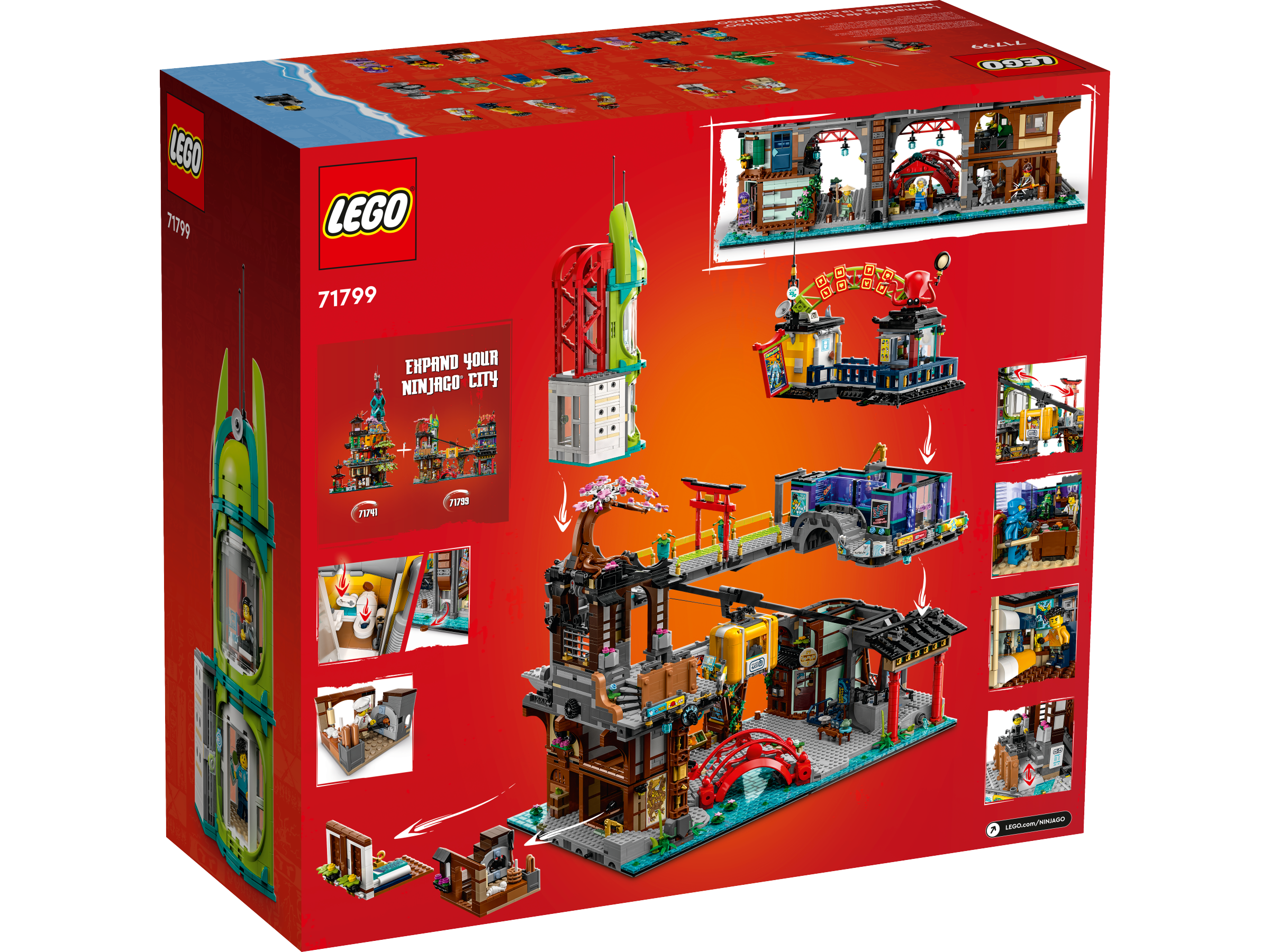 Les marchés de NINJAGO® City 71799