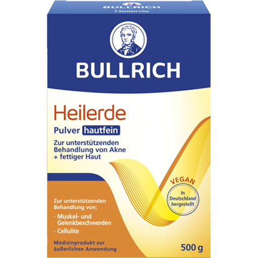 BULLRICH Heilerde Pulver hautfein (äußerlich) 500 g  500 g  Pulver