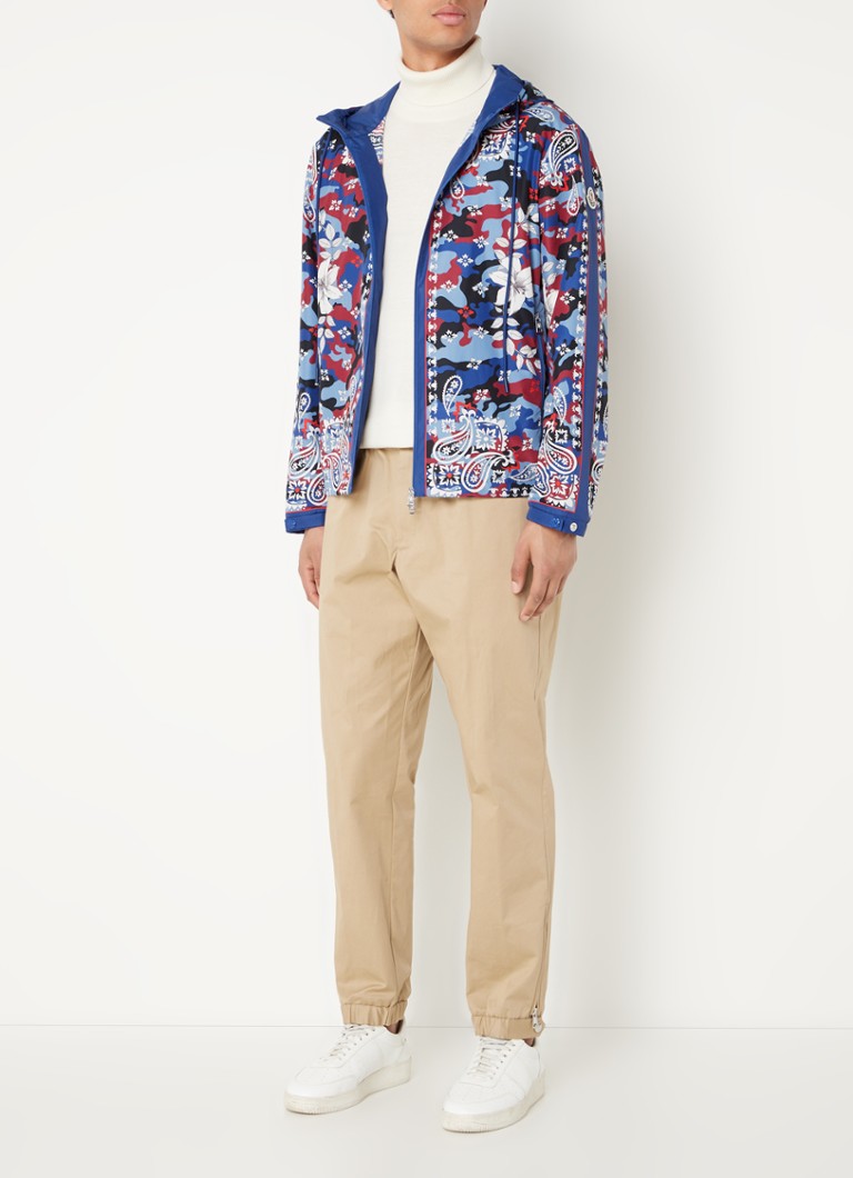 Giacca a vento oversize Moncler Hotay con motivo paisley