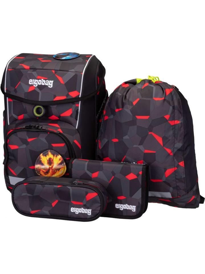 Ergobag Schulranzen cubo Set in TaekBärdo günstig kaufen onesize