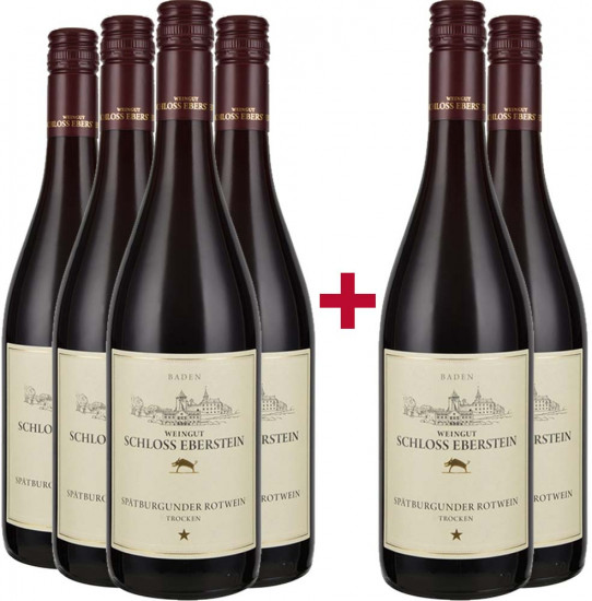 4+2 Paket Spätburgunder * trocken - Weingut Schloss Eberstein