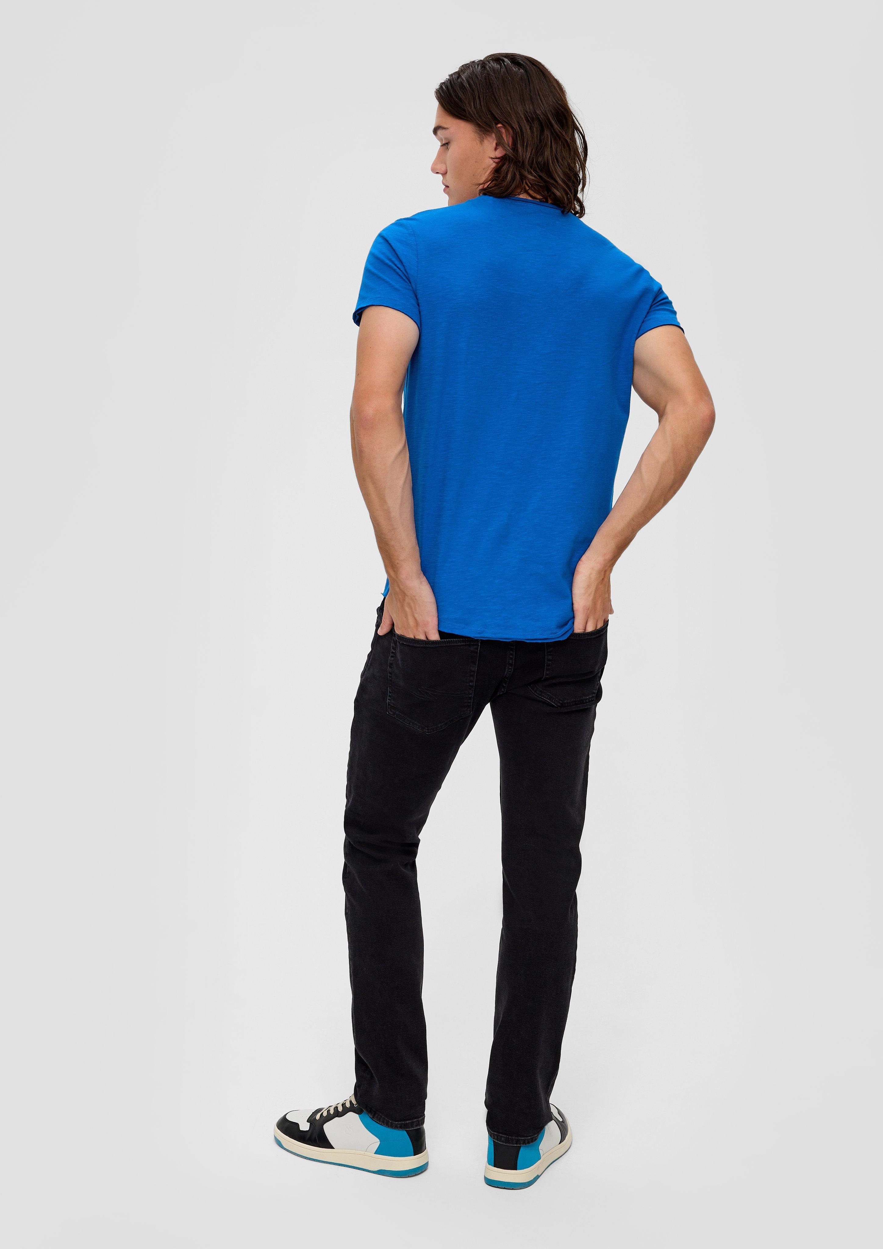 T-Shirt mit Flammgarnstruktur  2138566-5539
