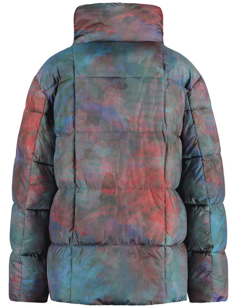Outdoorjacke mit versteckter Kapuze