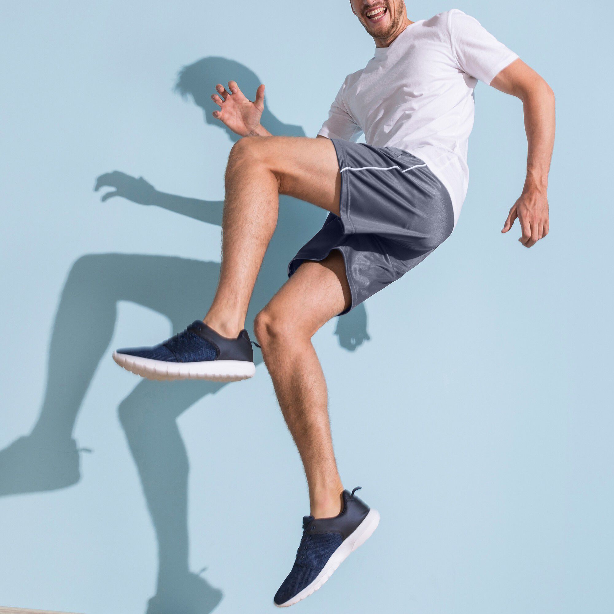 Short sport élastiqué