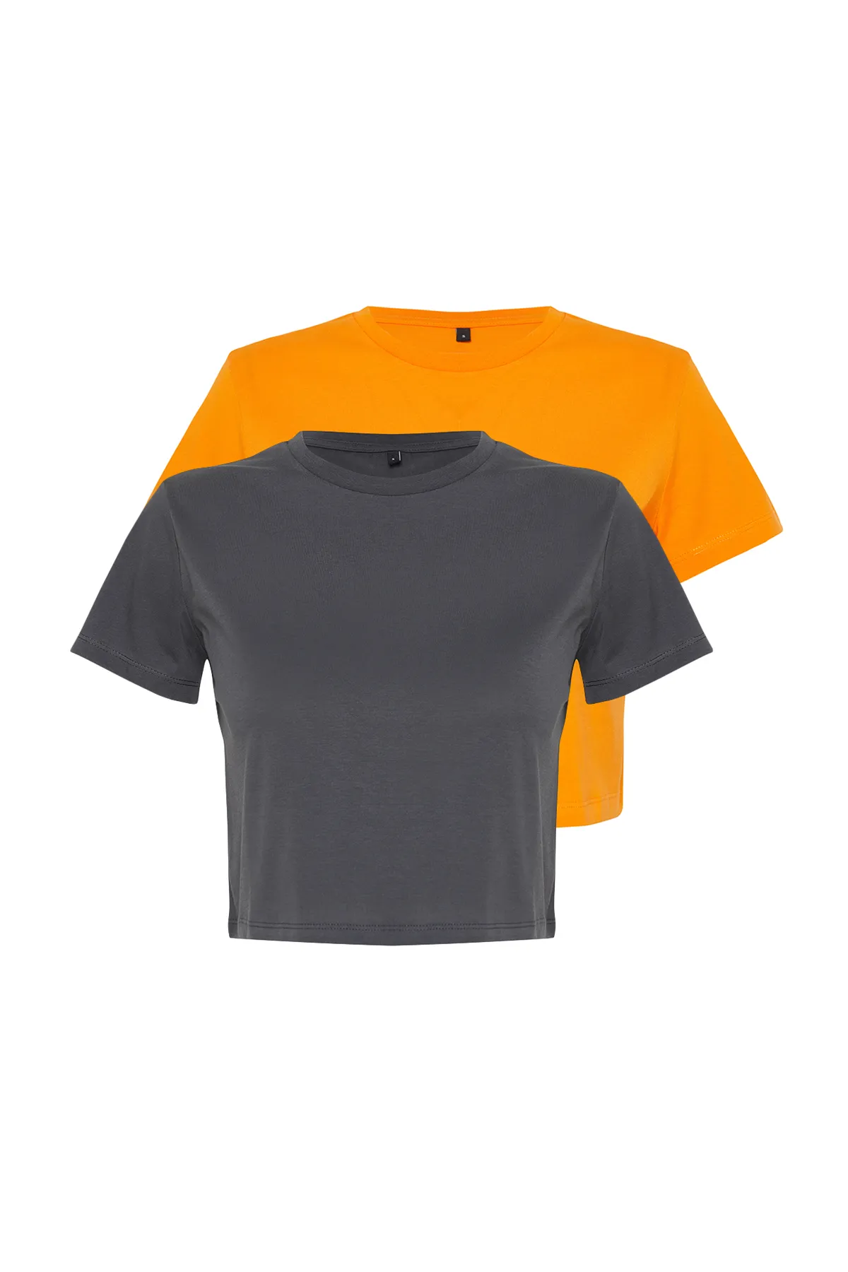 Trendyol Collection  T-Shirt - Grau - Regular Fit