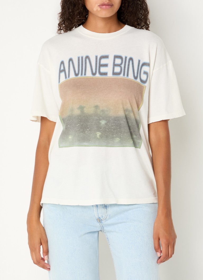 Anine Bing  Cadee T-shirt met print